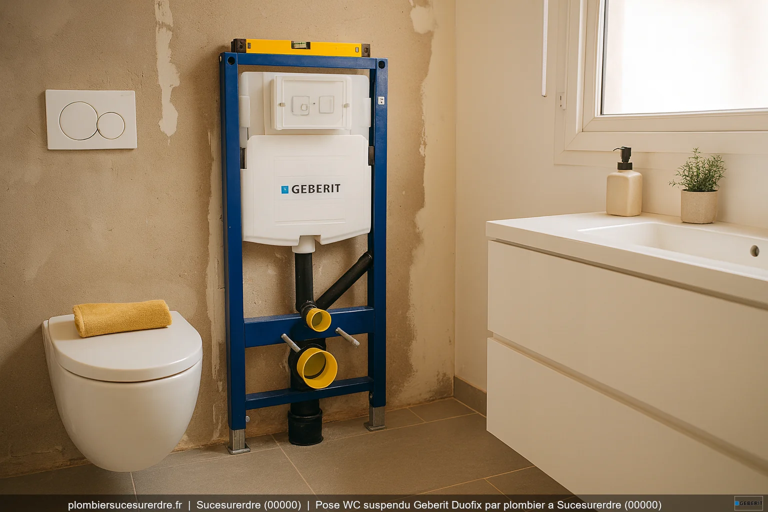 Wc Suspendu Geberit Sucesurerdre 00000 - Plombier Sucé-sur-Erdre (44240) | plombiersucesurerdre.fr